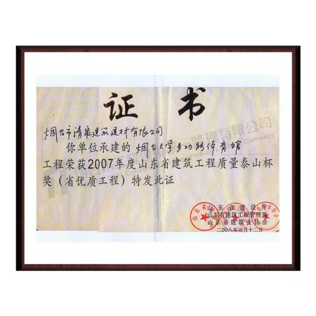 煙臺大學(xué)多功能體育館